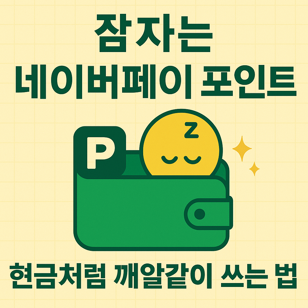네이버페이 포인트 현금화
