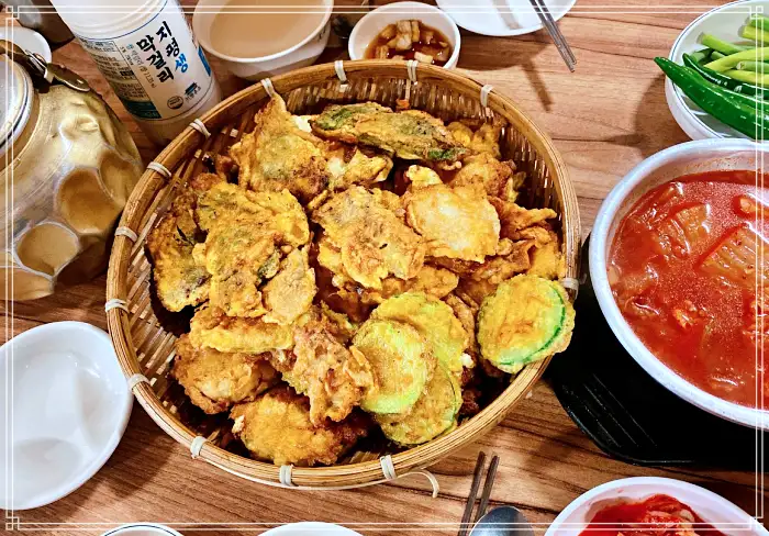 사당 이수 맛집 모듬전, 육전, 동그랑땡, 홍어무침