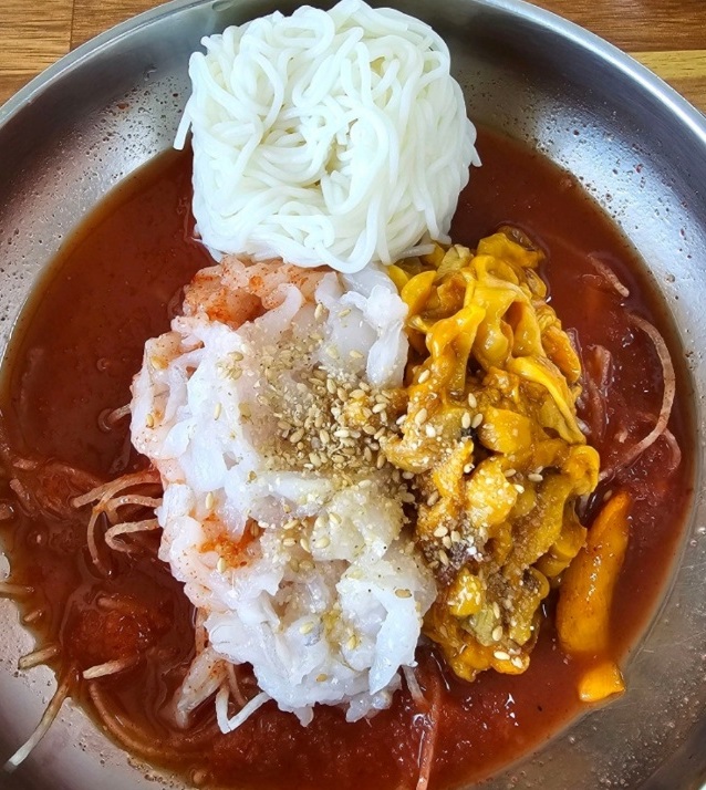 강릉-멍게물회-제주해인물회