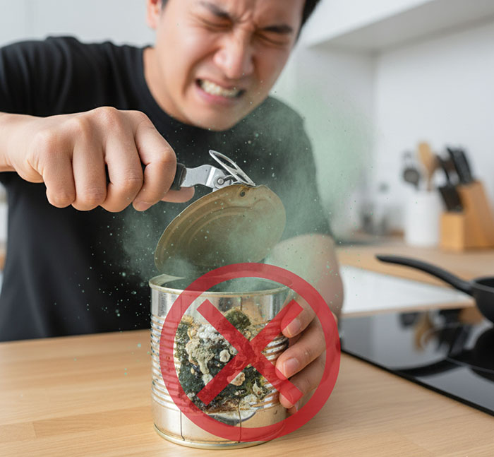 통조림 사용 주의사항