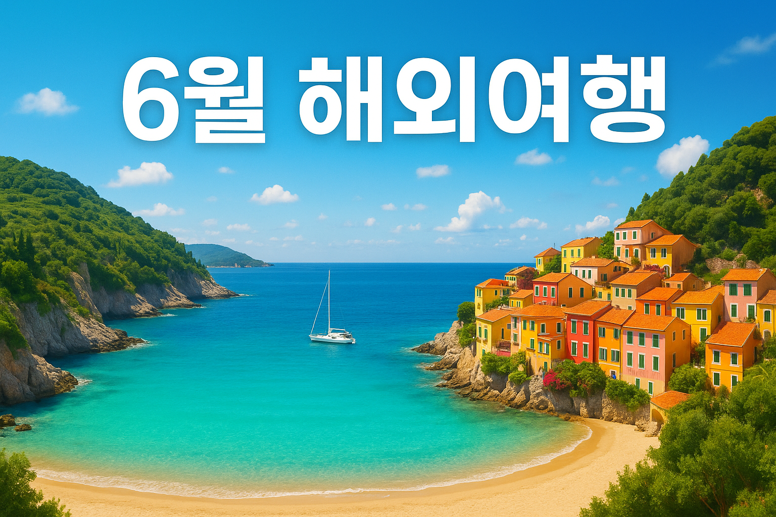 🌎 2025년 6월 해외여행지 추천: 초여름 휴가의 완벽한 선택