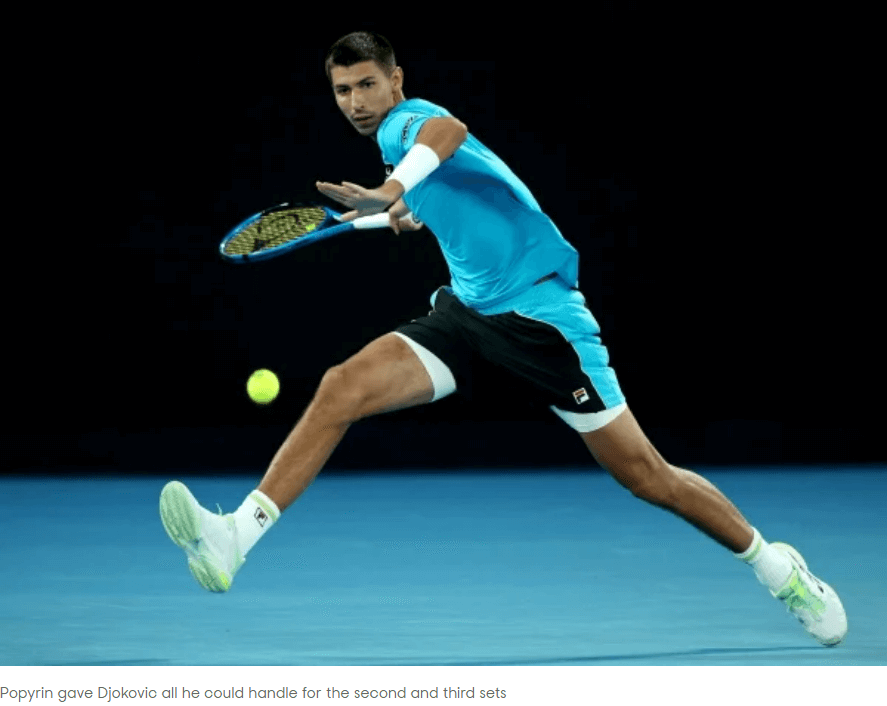 2024 호주 오픈 테니스 대회 2라운드 결과 3라운드 대진표