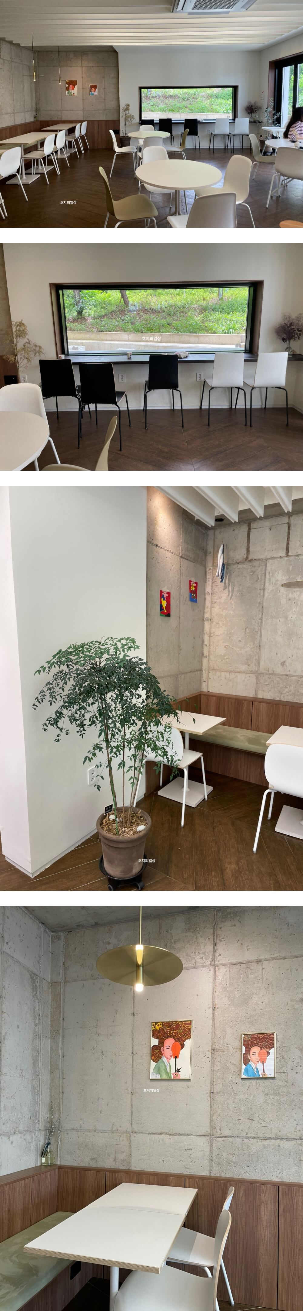 홍천 로스터리 카페 연봉리 제빵소 - 2층 매장 전경