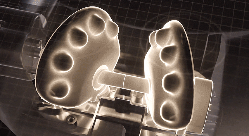 비브아 마사지기 마사지 온열기능