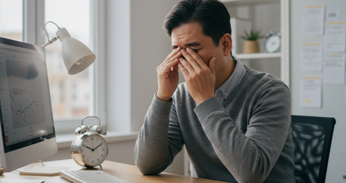 노안으로 인한 눈 피로 증상