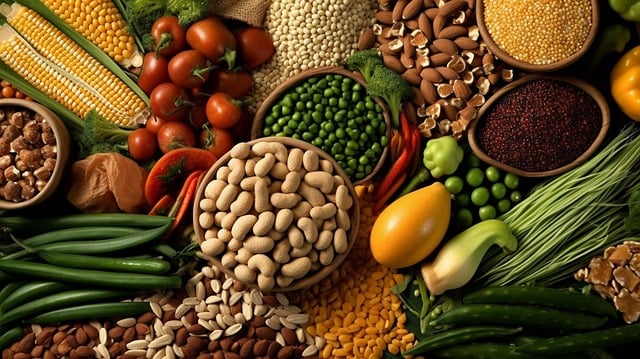 건강을 위한 다양한 식재료
