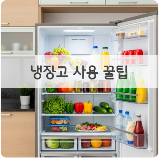 냉장고 사용 꿀팁