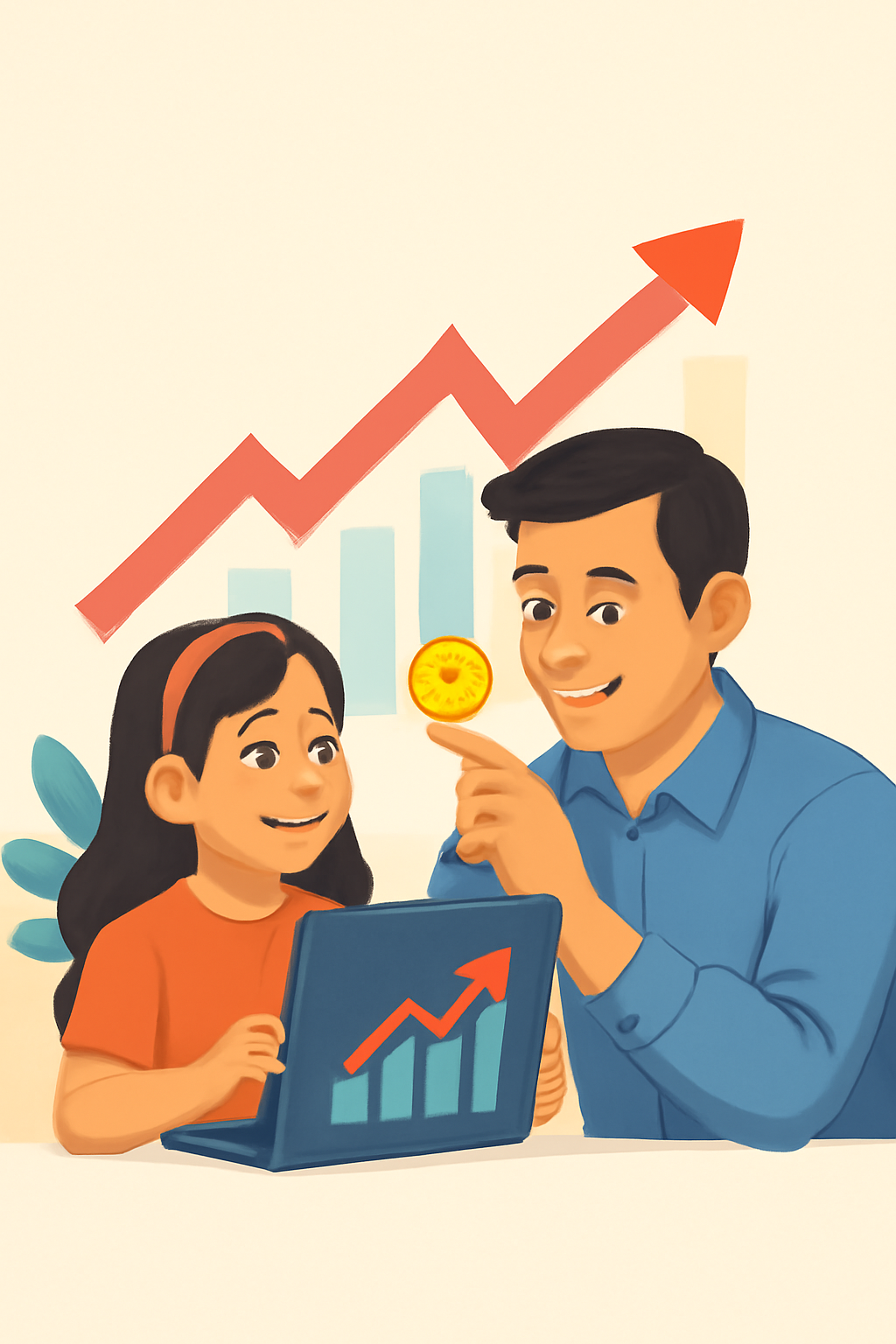 미국 부모들은 아이에게 이렇게 투자한다 &ndash; 주식 투자로 미래를 선물하다 관련 사진