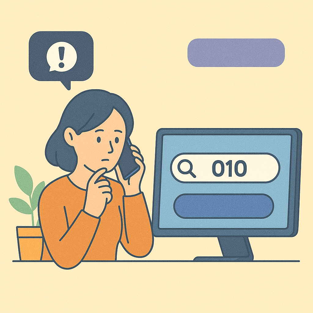 모르는 번호 조회 방법 총정리