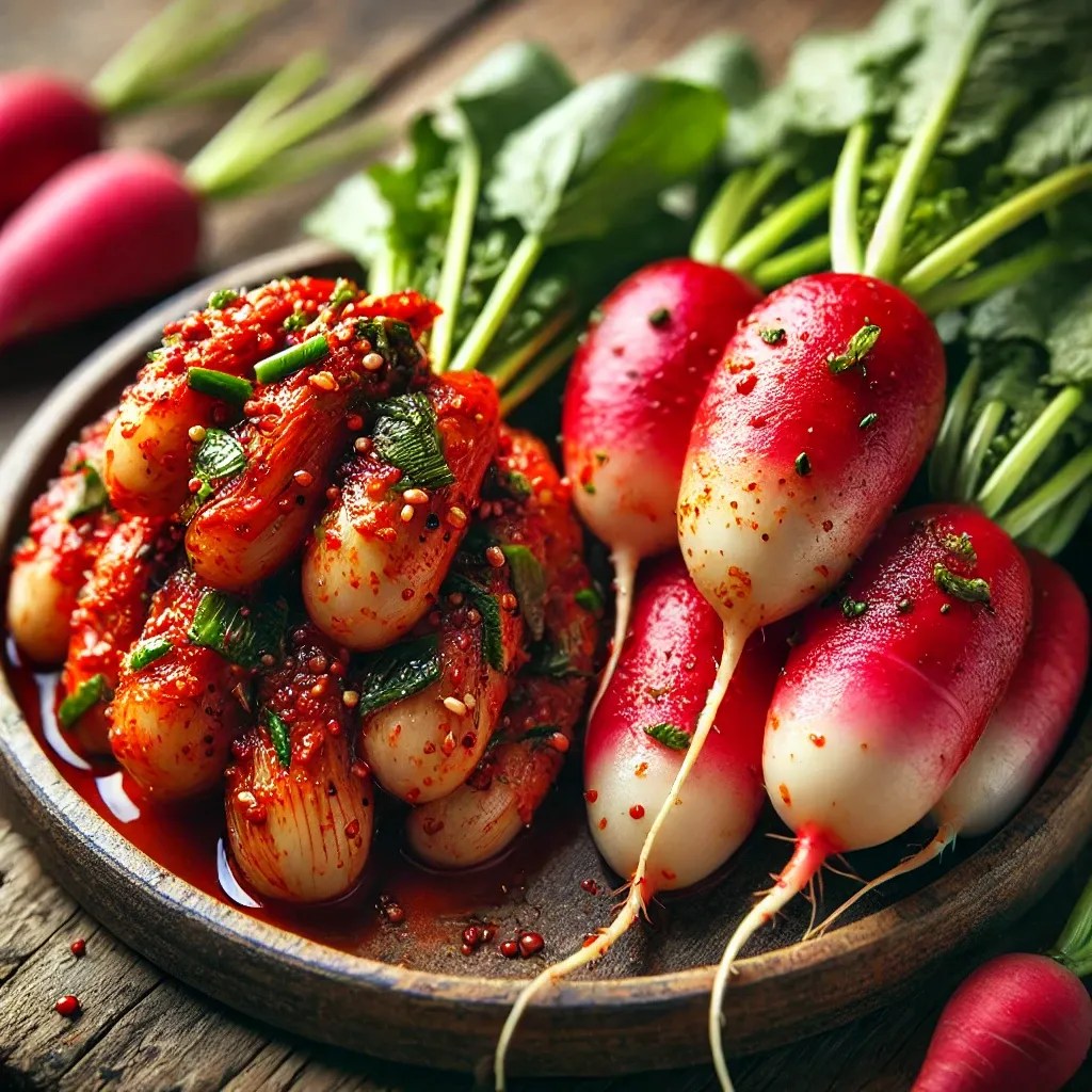 알타리김치와 총각김치의 특징과 맛 비