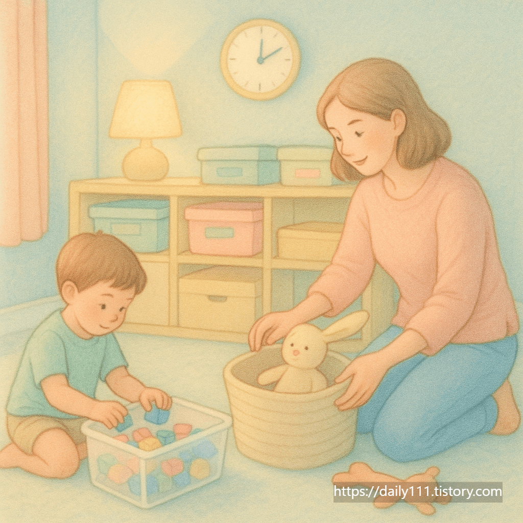 아이 있는 집, 장난감 정리 꿀팁과 수납법