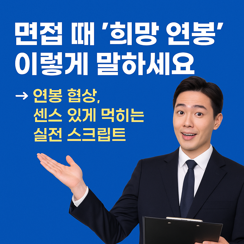 면접 때 ‘희망 연봉’
