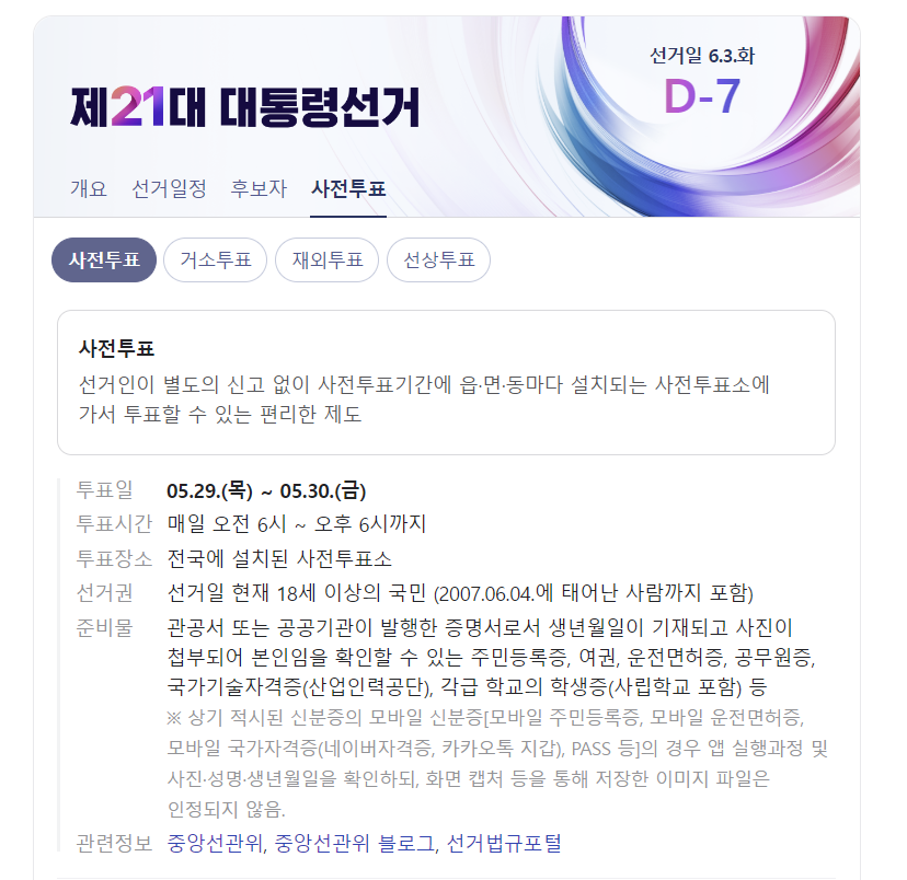사전투표소 이용방법과 위치 찾는 법|2025년 총선 대비 필수 정보