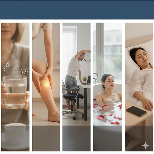 혈류를 개선하는 습관