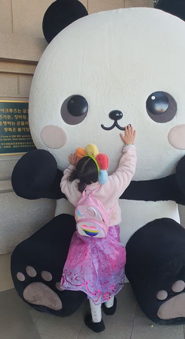 에버랜드의 푸바오 인형