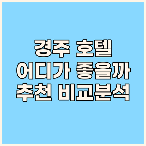 경주 인기 호텔 파헤치기 라한셀렉트 