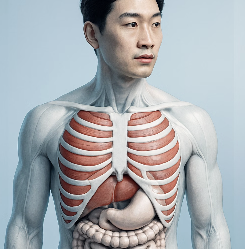 가장 흔한 범인, '근육'과 '소화기'