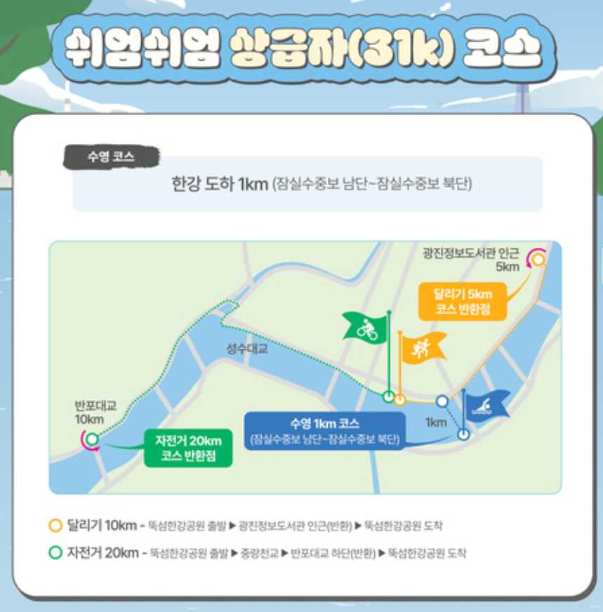 쉬엄쉬엄 한강3종 축제 사전 신청