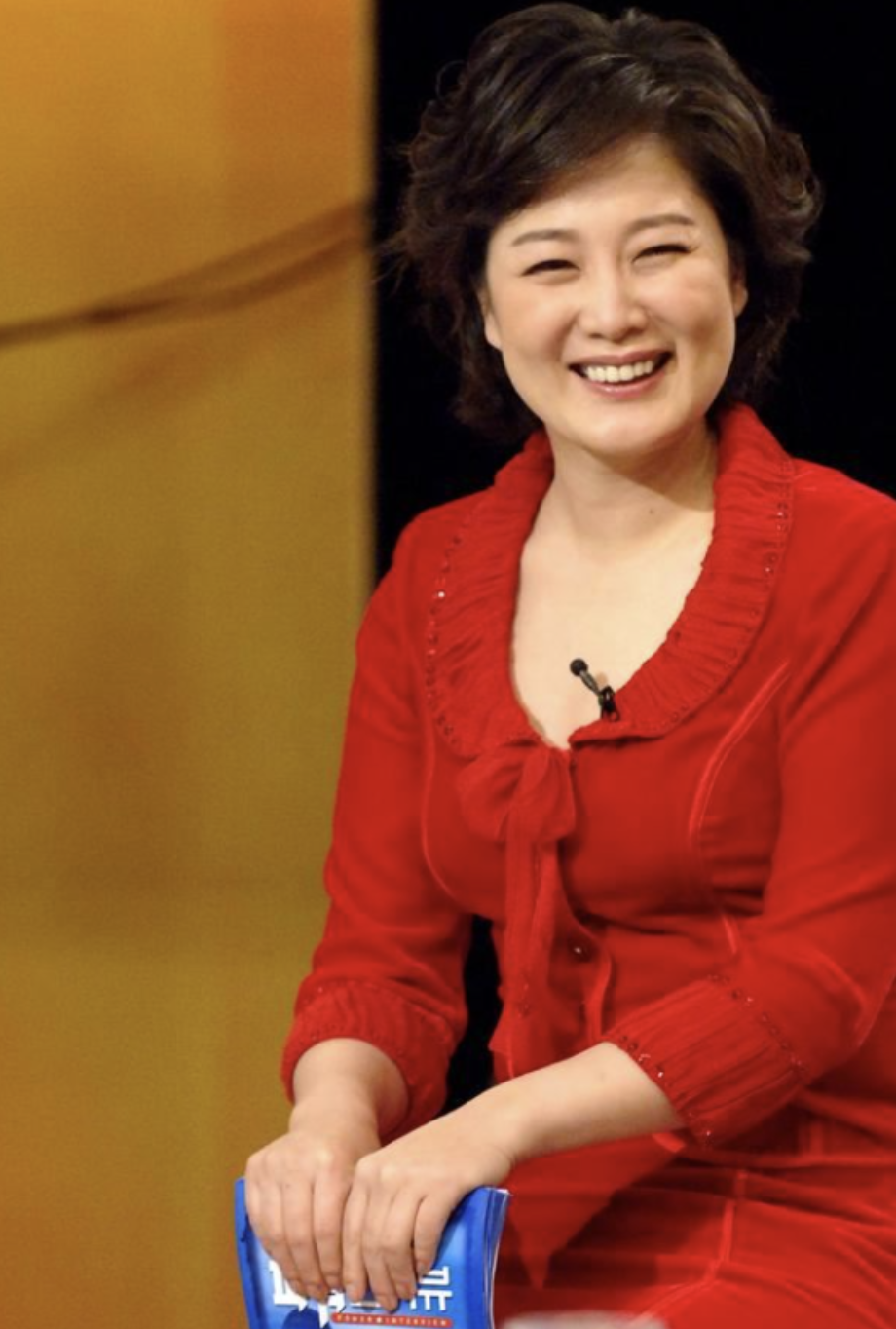 젊은 시절 방송 진행 중인 이금희 아나운서