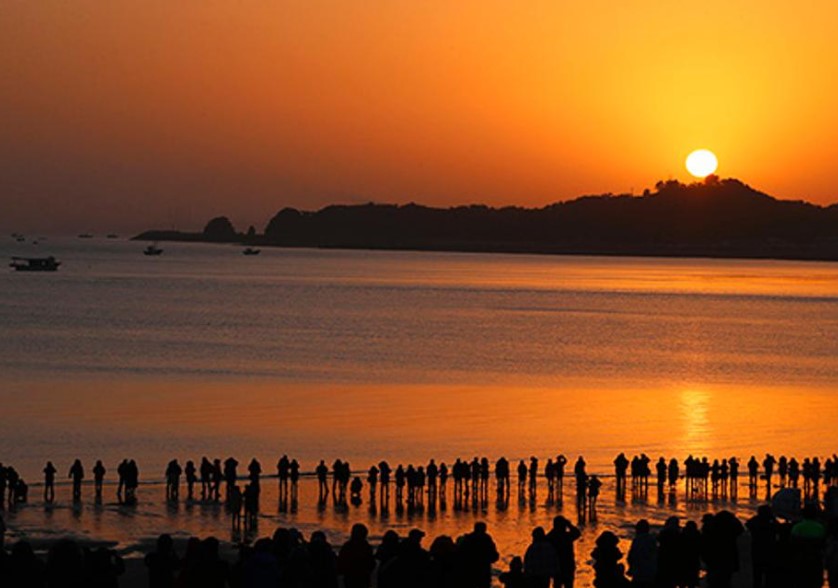 충남-당진-왜목마을-일출모습