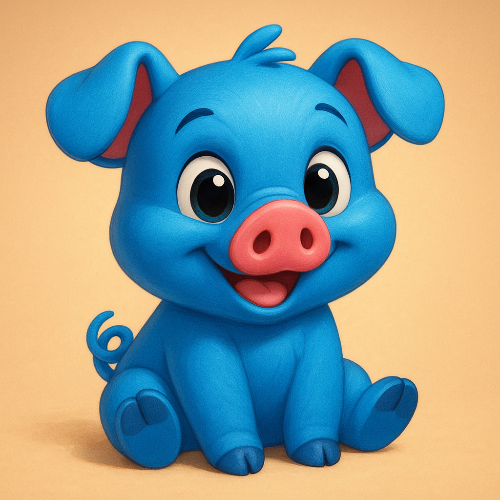 을해일주 '푸른 돼지'