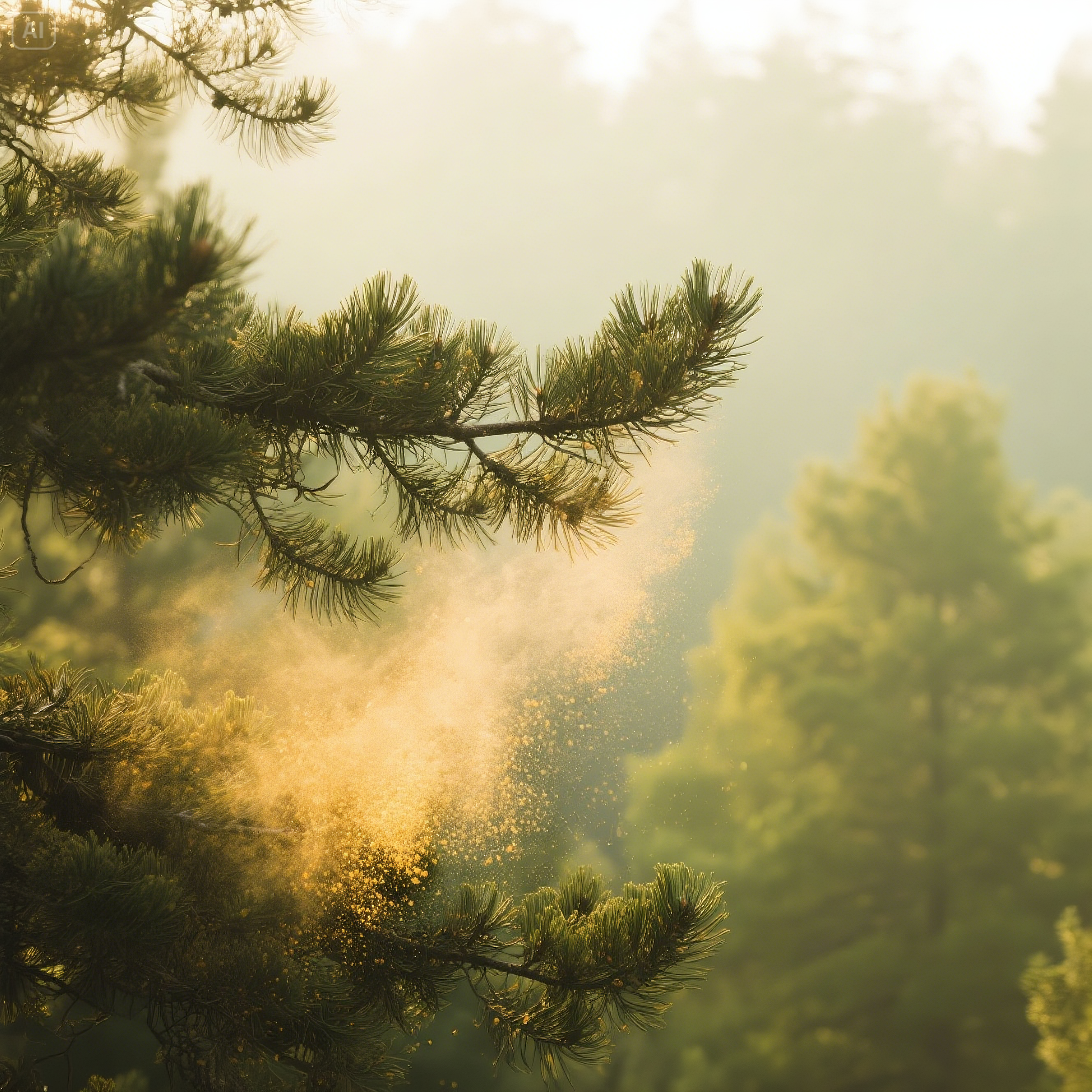 송화가루 날리는 시기