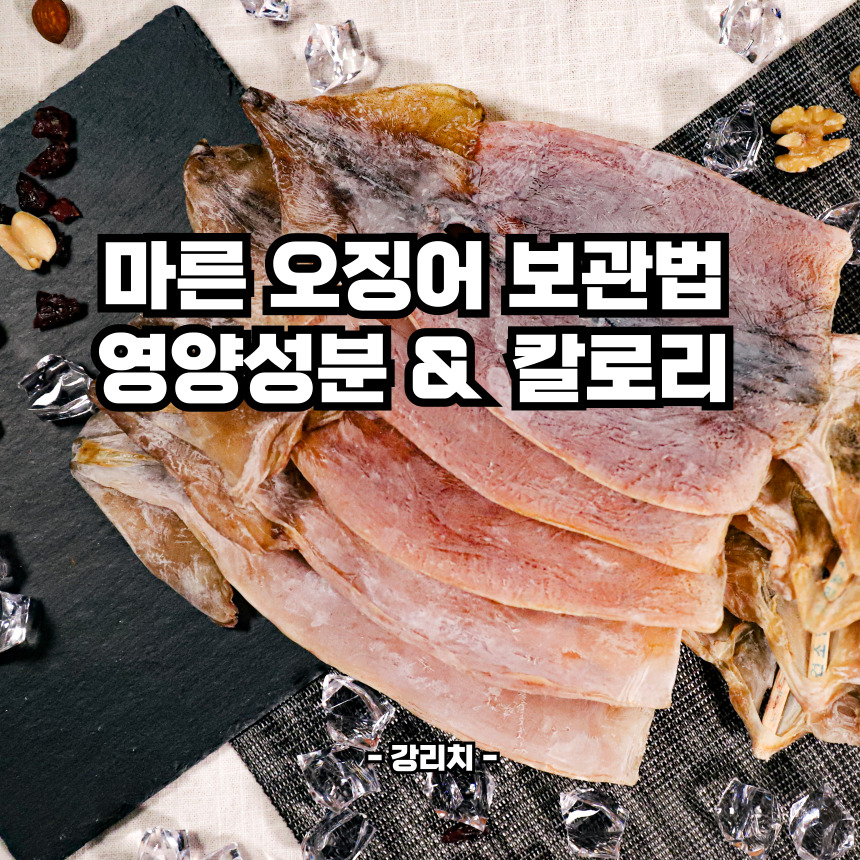 마른오징어 보관법