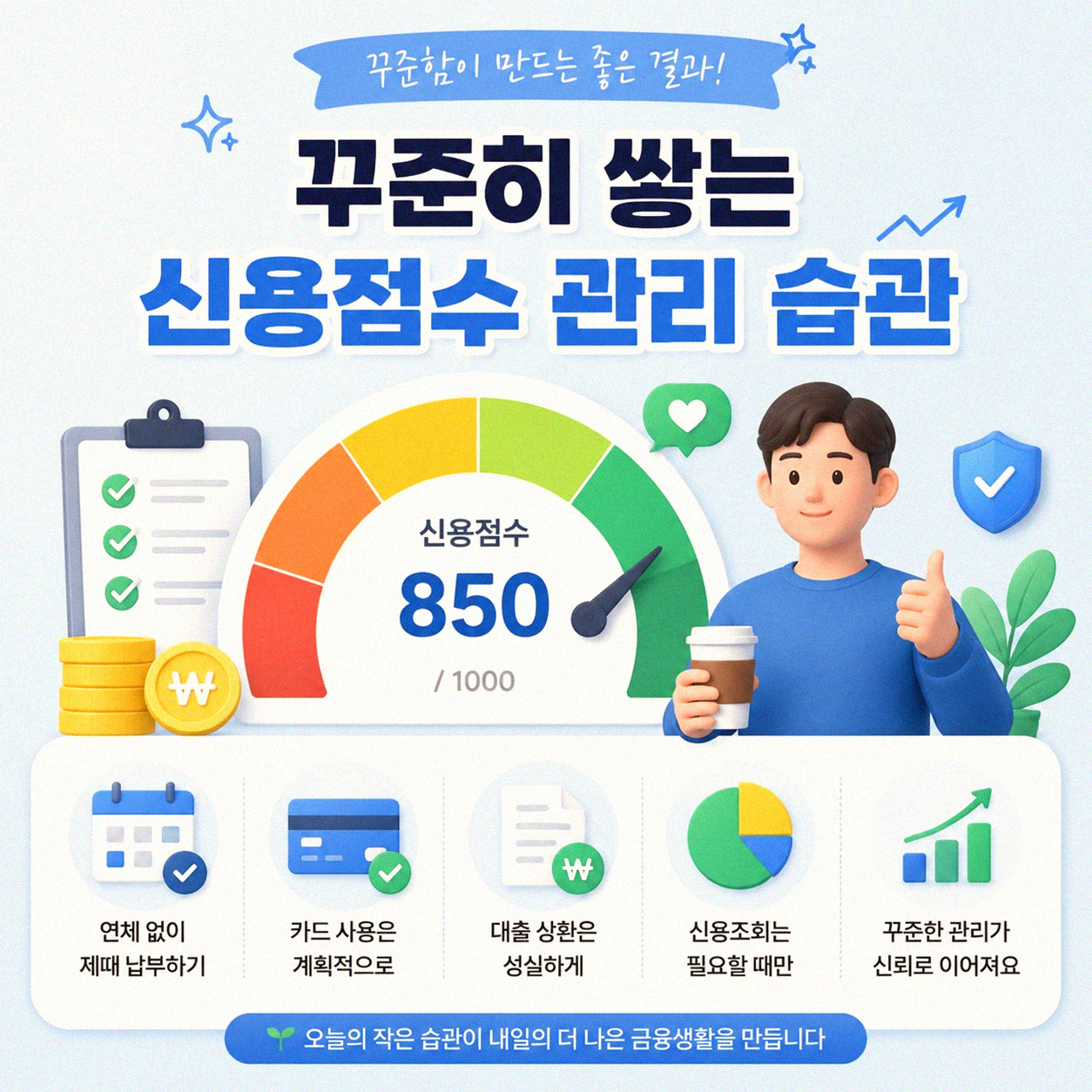 신용점수, 더 나은 숫자로 바꾸는 실질적인 방법들