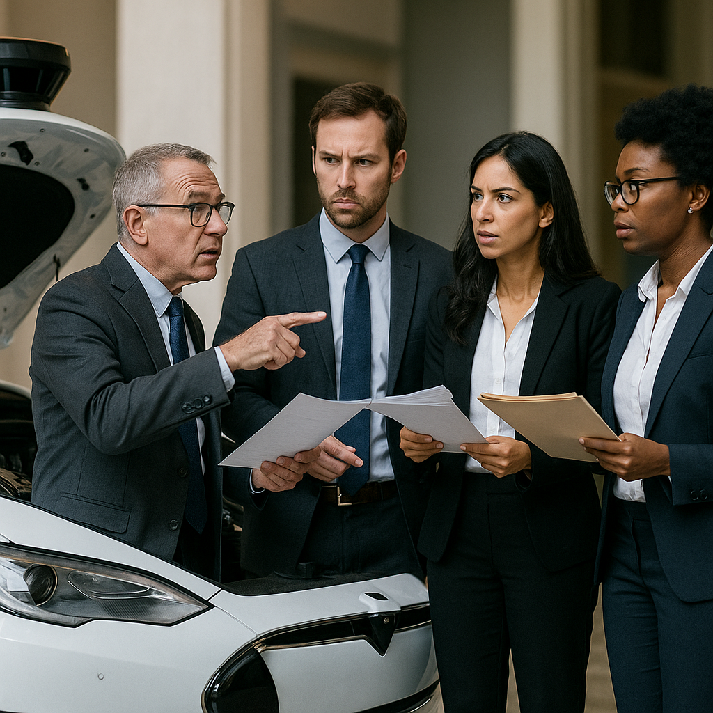 자율주행차 사고, 책임은 누구에게? 첫 법정 다툼의 쟁점