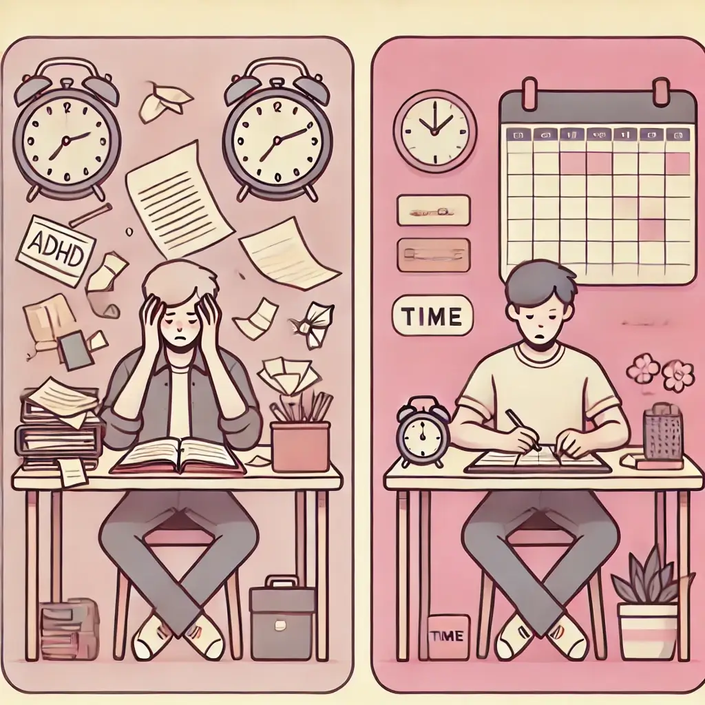ADHD 성인을 위한 시간관리 전략 7가지｜일상을 정리하고 실행력을 되찾는 법