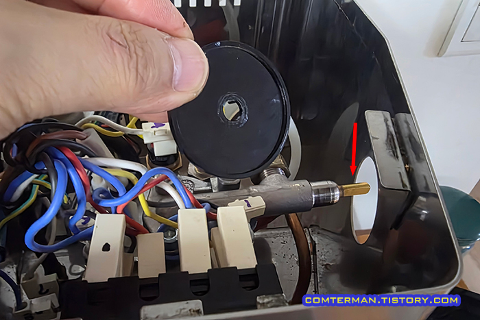 가찌아 클래식 스팀 밸브 노브 플라스틱