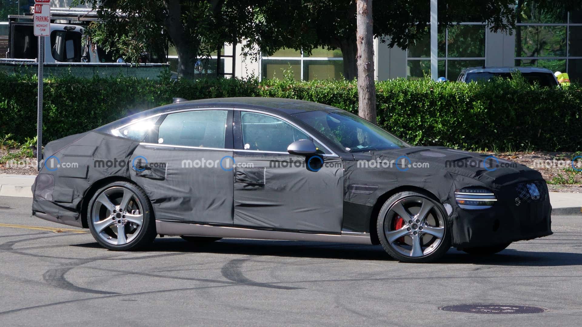 제네시스 G80 페이스리프트 테스트카