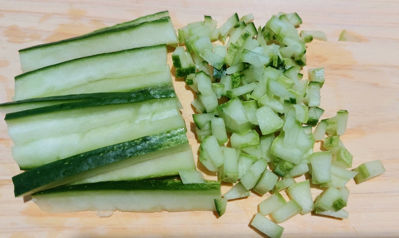오이 다진 사진