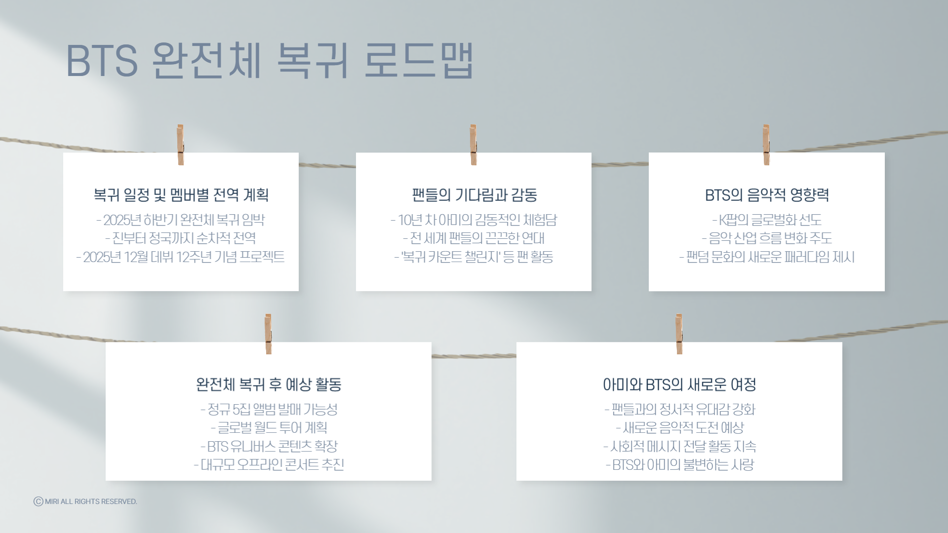 BTS 완전체 복귀