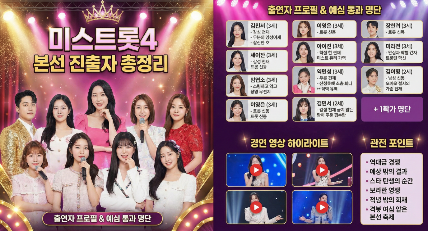 미스트롯4 이미지