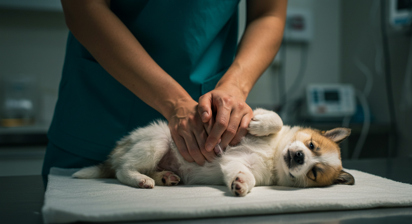 강아지 응급처치법 (하임리히, 심폐소생술, 기도확보) 관련 사진