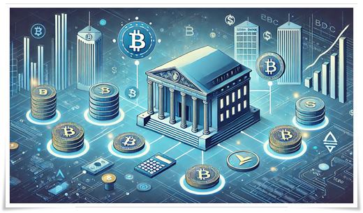 중앙은행 디지털화폐(CBDC)와 연결된 금융기관