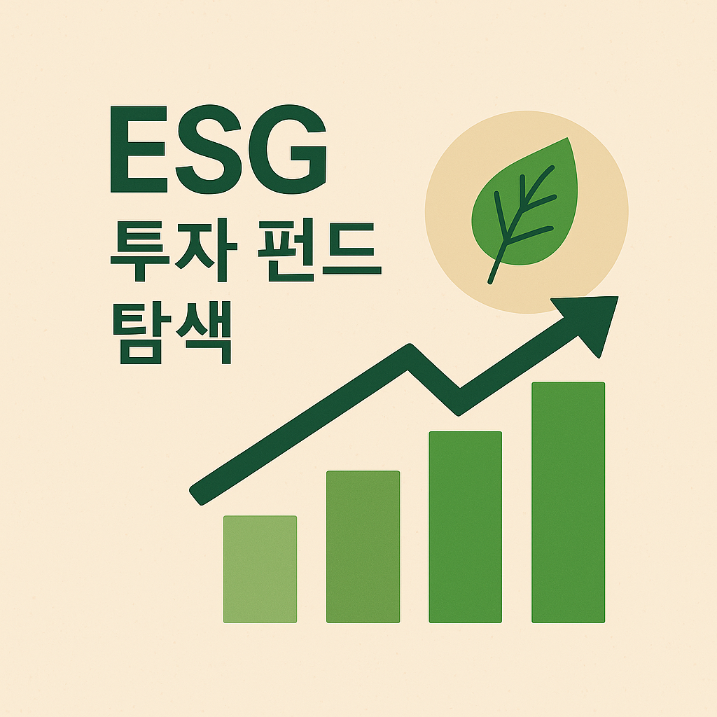 40대 재테크 ESG 투자 펀드 탐색