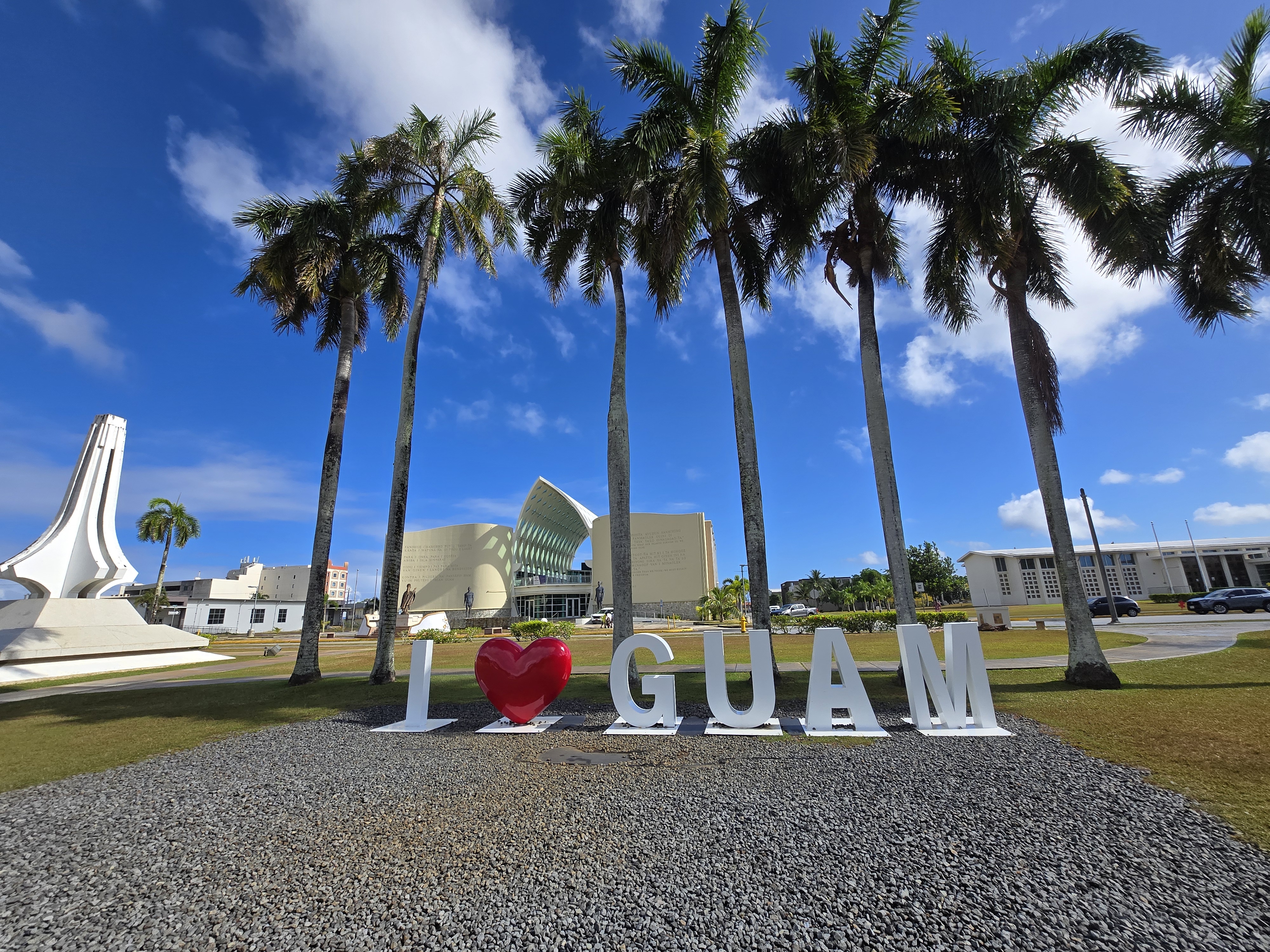 괌 스페인광장 괌 사인