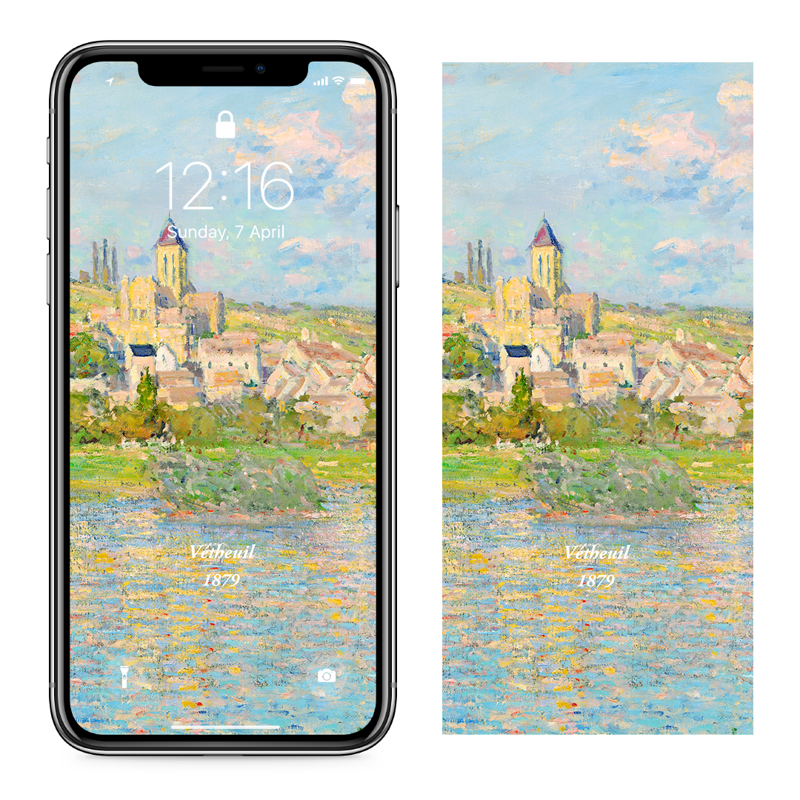 07 베퇴유 C - Claude Monet 클로드 모네 배경화면