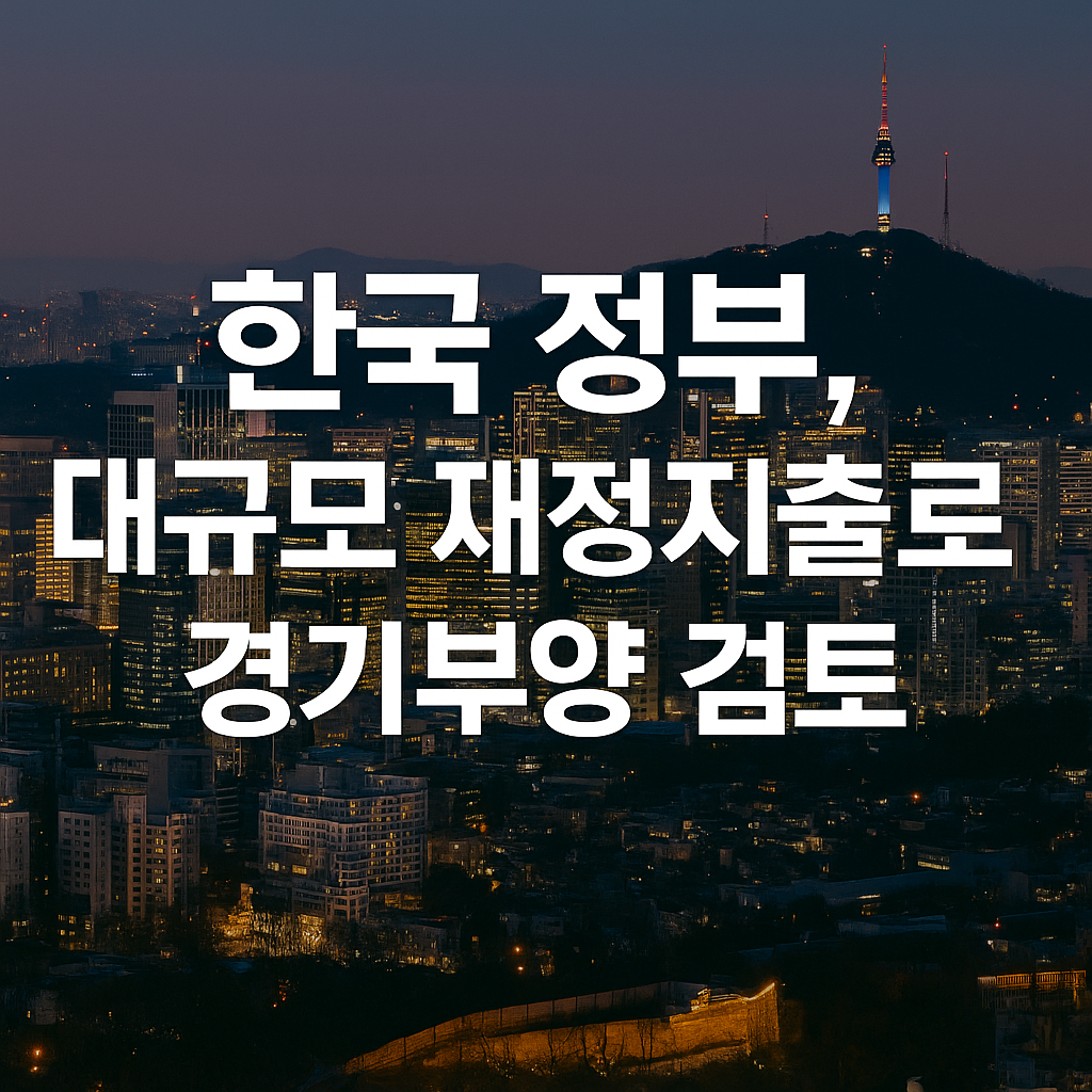 한국, 2025년 역대 최대 추경 30.5조로 경기부양 본격화
