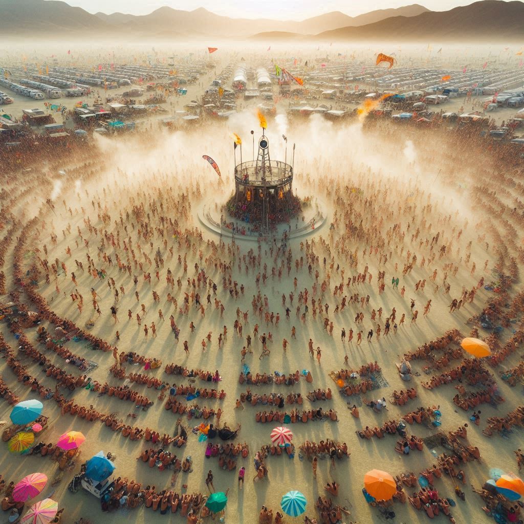 미국 버닝 맨(Burning Man) 예술축제