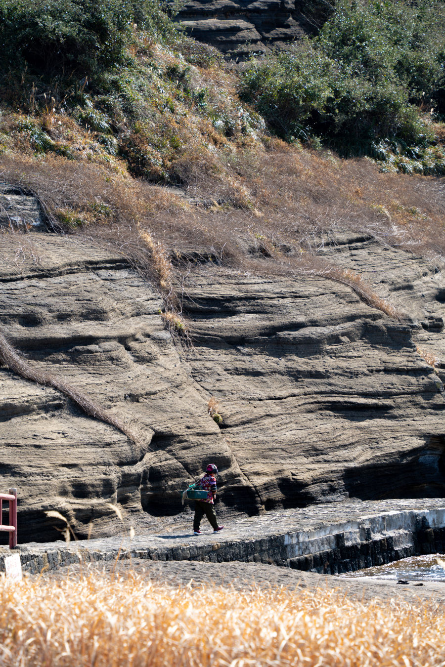 용머리 해안 탐방로