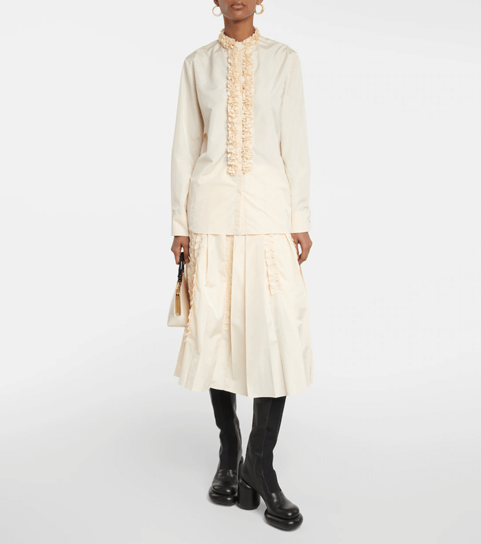 질 샌더 블라우스