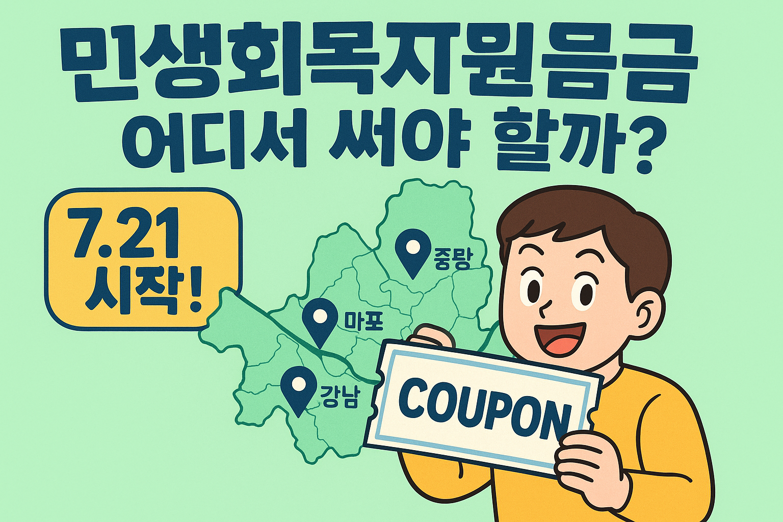 서울 민생회복지원금 제대로 쓰는 법