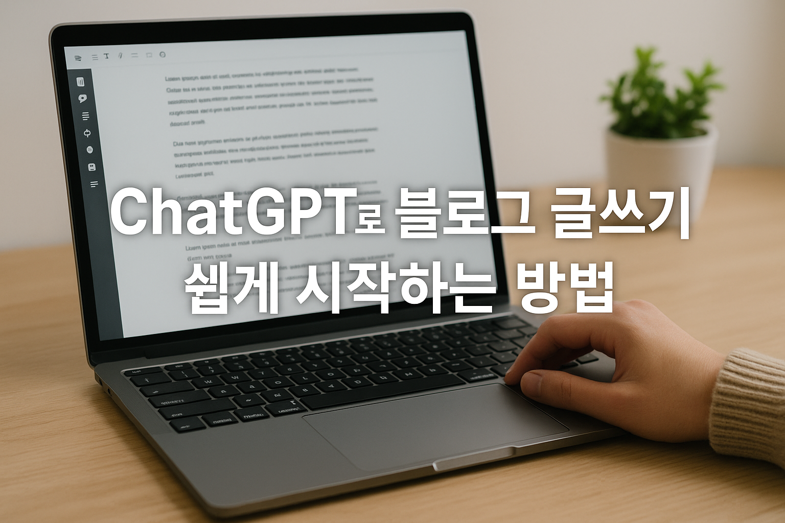 ChatGPT로 블로그 글쓰기 쉽게 시작하는 방법 관련 이미지
