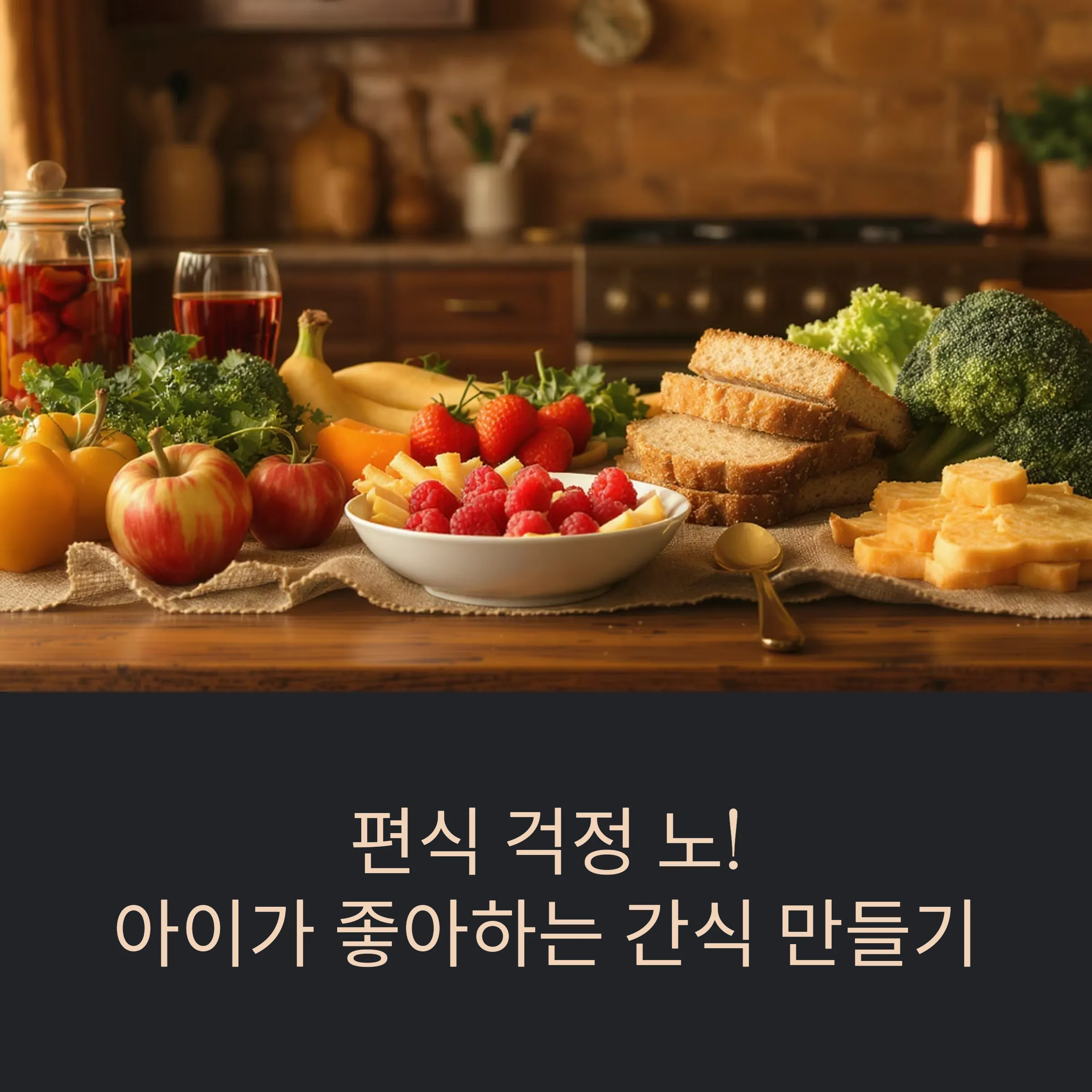 아이들이 반한 건강 간식, 엄마의 부엌에서 시작됐어요