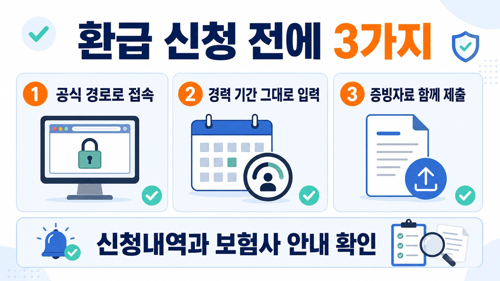 AIPIS 공식 접속과 경력 기간 입력 및 증빙자료 제출을 정리한 자동차보험 환급 신청 팁