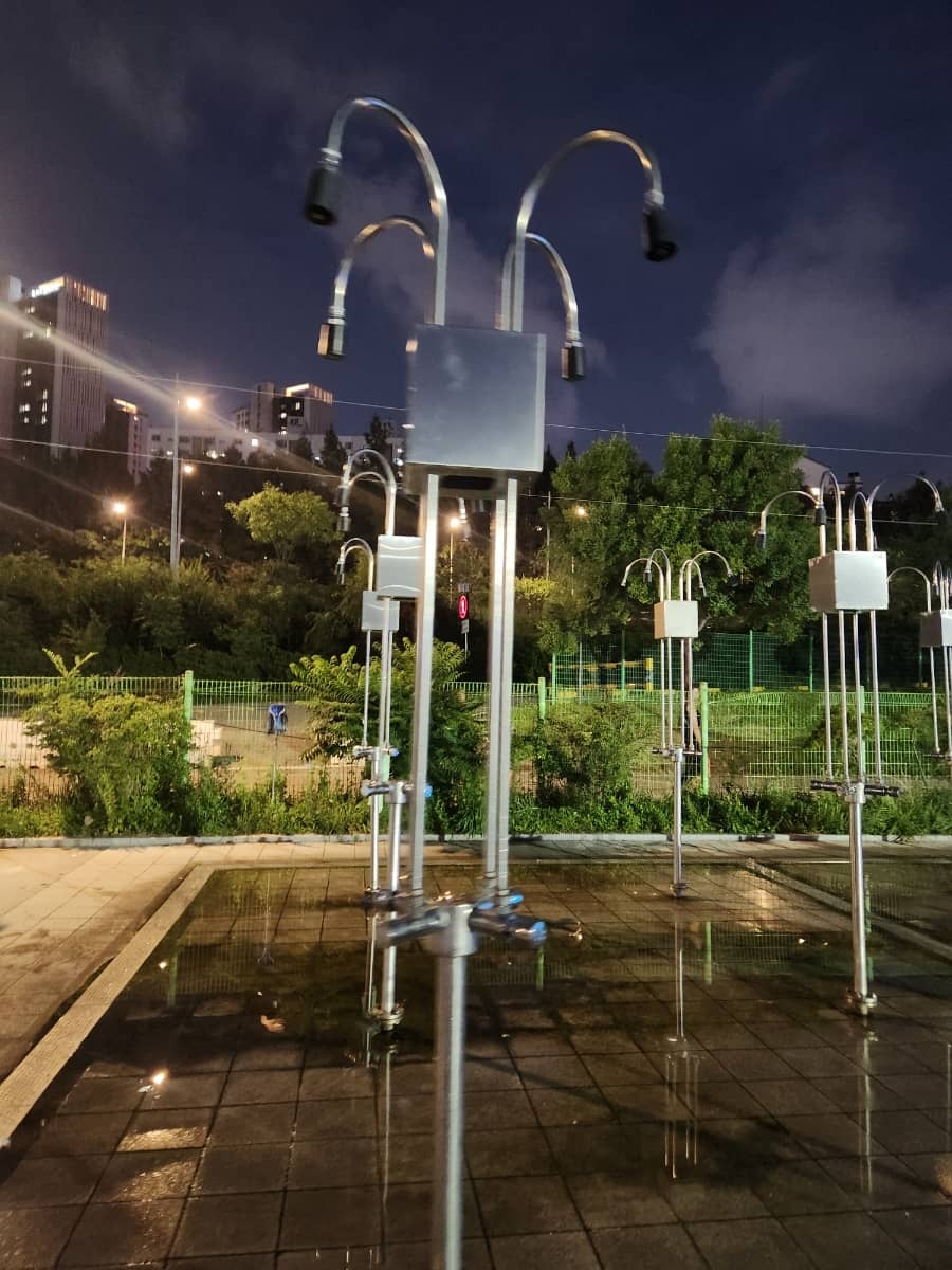 잠원 한강수영장 야간