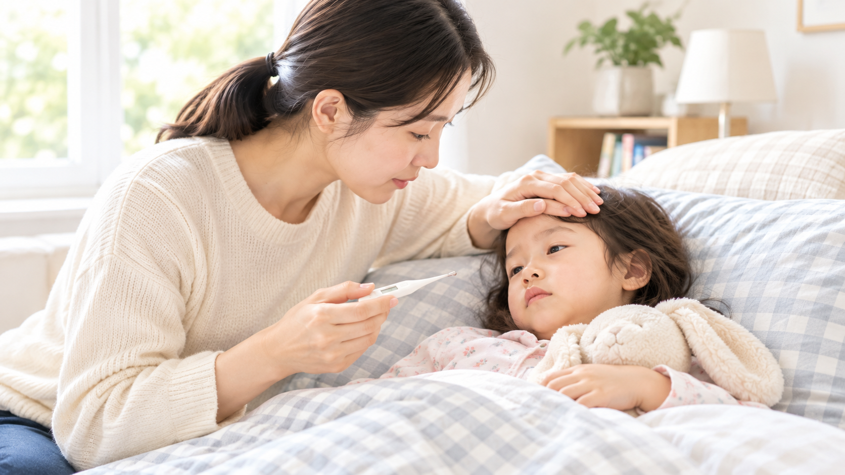 어린이집 아픈 아이, 체온만 보고 판단하지 않는 것이 중요합니다